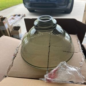 Pottery Barn Vintage Glass Shade